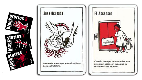 Ejemplos de enigmas del juego Black Stories