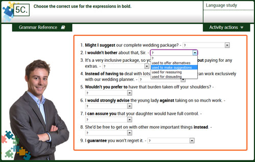 Ejercicio web de That's English