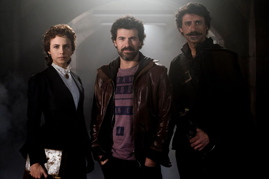 Los protagonistas de el Ministerio del Tiempo
