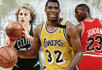 Bird, Johnson y Jordan